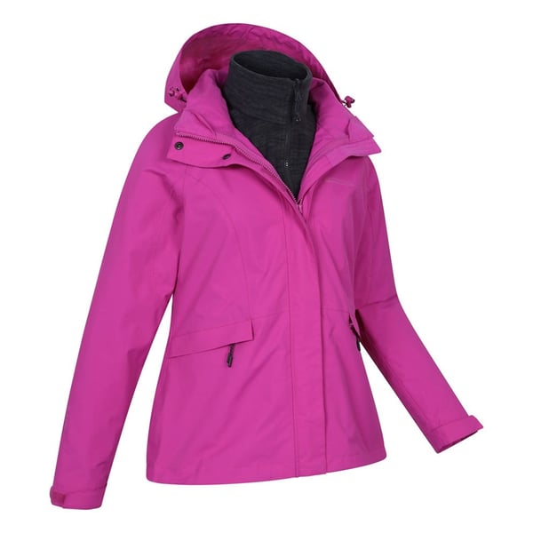 Mountain Warehouse Womens/Ladies Thunderstorm II 3 in 1 Waterproof Jacket