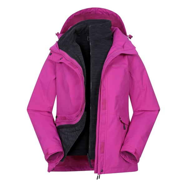 Mountain Warehouse Womens/Ladies Thunderstorm II 3 in 1 Waterproof Jacket