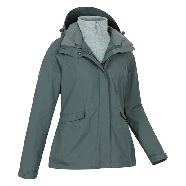Mountain Warehouse Womens/Ladies Thunderstorm II 3 in 1 Waterproof Jacket