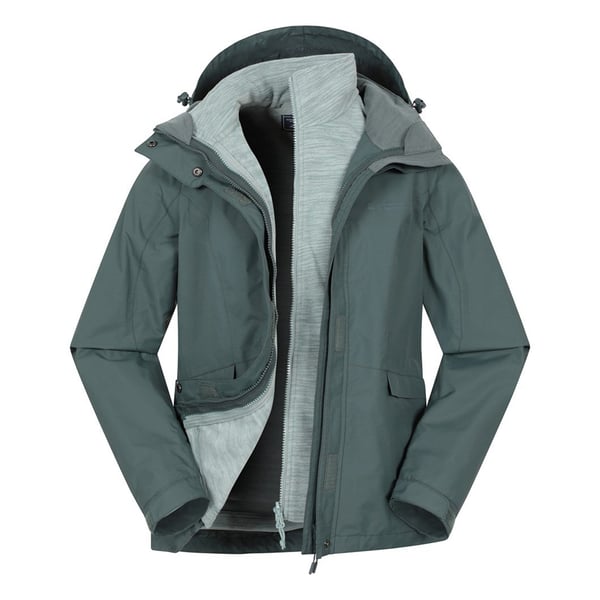 Mountain Warehouse Womens/Ladies Thunderstorm II 3 in 1 Waterproof Jacket
