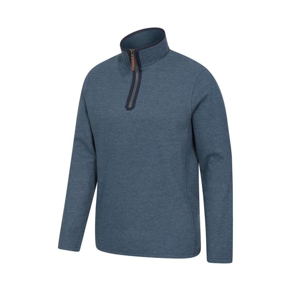 Mountain Warehouse Beta Kontrast Zip Tröja för Herr