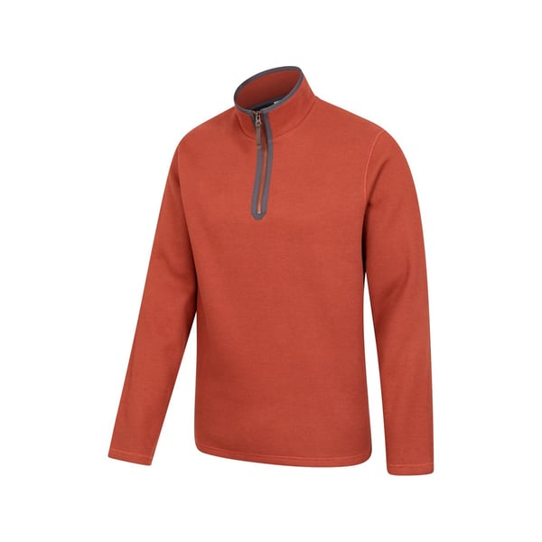 Mountain Warehouse Beta Kontrast Zip Tröja för Herr