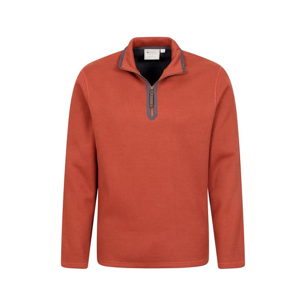 Mountain Warehouse Beta Kontrast Zip Tröja för Herr