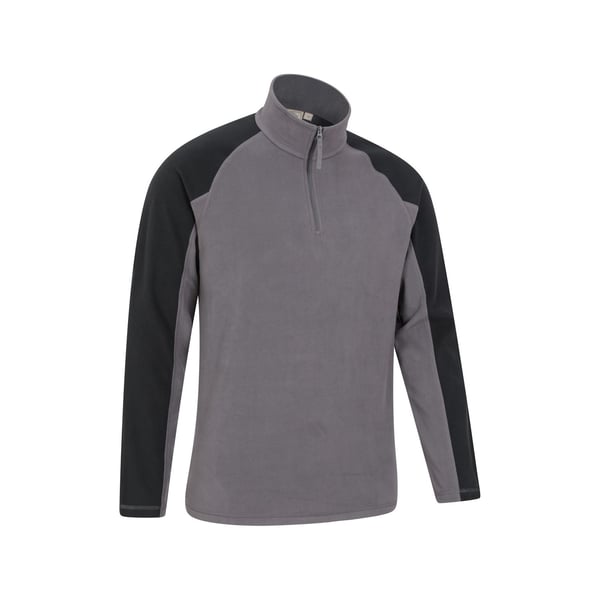 Mountain Warehouse Mens Ashbourne II Half Zip Fleece Top