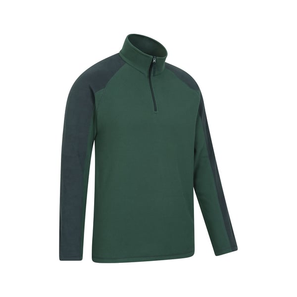 Mountain Warehouse Mens Ashbourne II Half Zip Fleece Top