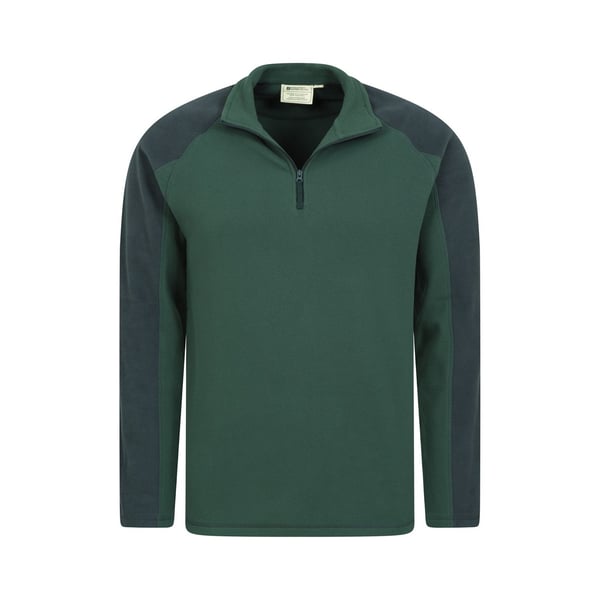 Mountain Warehouse Mens Ashbourne II Half Zip Fleece Top