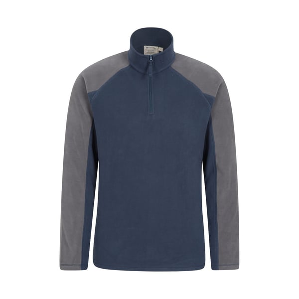 Mountain Warehouse Mens Ashbourne II Half Zip Fleece Top
