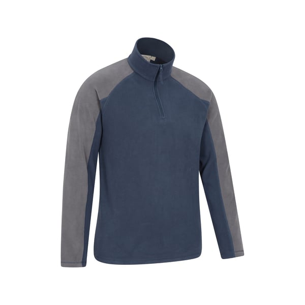 Mountain Warehouse Mens Ashbourne II Half Zip Fleece Top