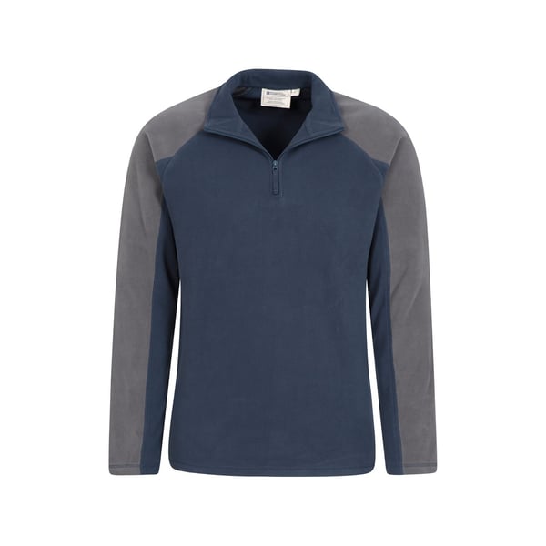 Mountain Warehouse Mens Ashbourne II Half Zip Fleece Top