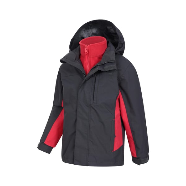 Mountain Warehouse Lasten Cannonball 3-in-1 vedenpitävä takki