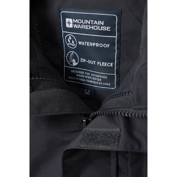 Mountain Warehouse Lasten Cannonball 3-in-1 vedenpitävä takki
