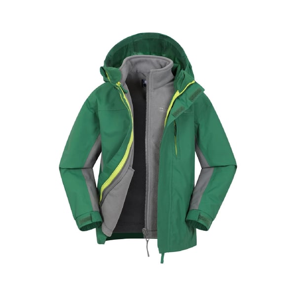 Mountain Warehouse Lasten Cannonball 3-in-1 vedenpitävä takki