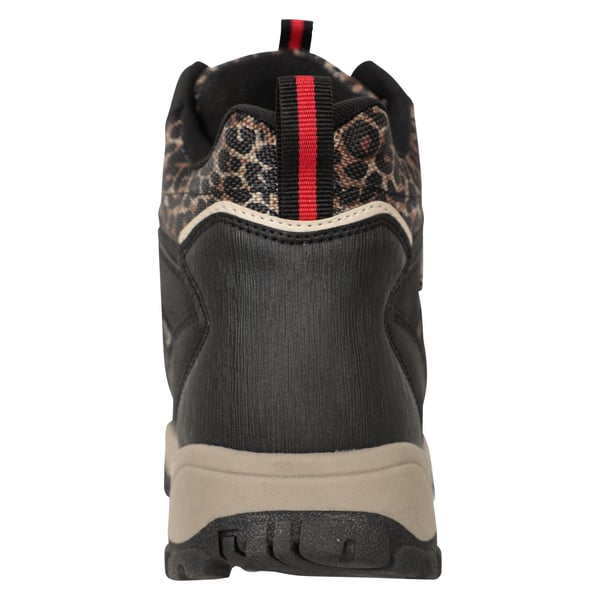 Mountain Warehouse Womens/Ladies Adventurer Leopard Print Faux Suede Waterproof Walking Boots