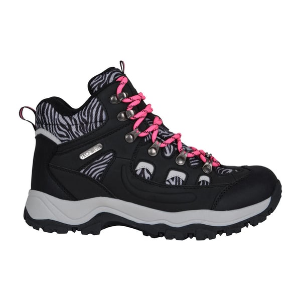 Mountain Warehouse Womens/Ladies Adventurer Leopard Print Faux Suede Waterproof Walking Boots
