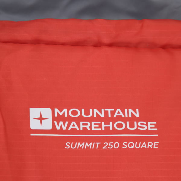 Mountain Warehouse Unisex Adult Summit 250 Left Zip Square Winter Sleeping Bag