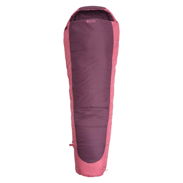 Mountain Warehouse Unisex Adult Right Zip Microlite 500 Midseason Mummy Sleeping Bag