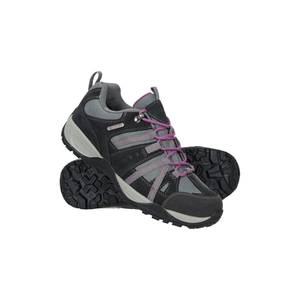 Mountain Warehouse Womens/Ladies Direction II Suede Wide Walking Shoes