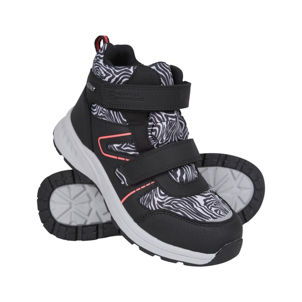 Mountain Warehouse Childrens/Kids Jupiter Adaptive Leopard Print Walking Boots