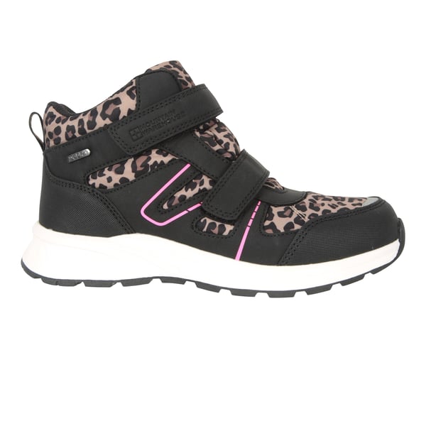Mountain Warehouse Childrens/Kids Jupiter Adaptive Leopard Print Walking Boots