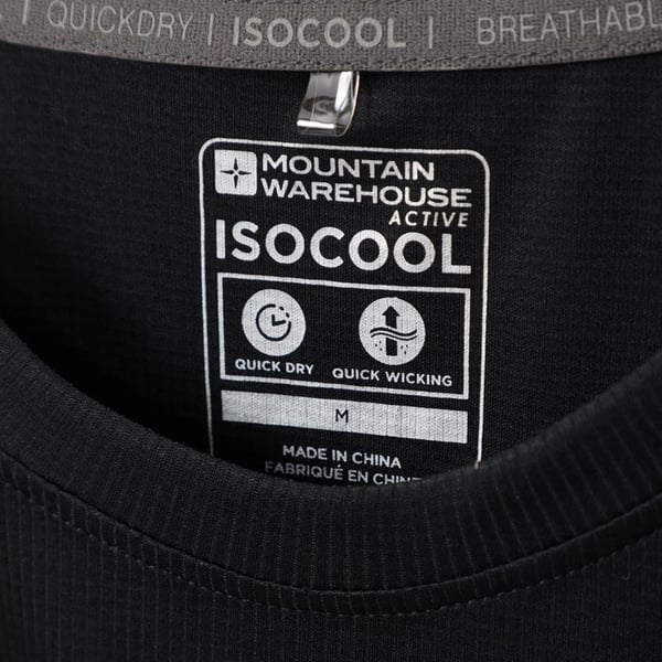 Mountain Warehouse Mens Aero II Short-Sleeved T-Shirt