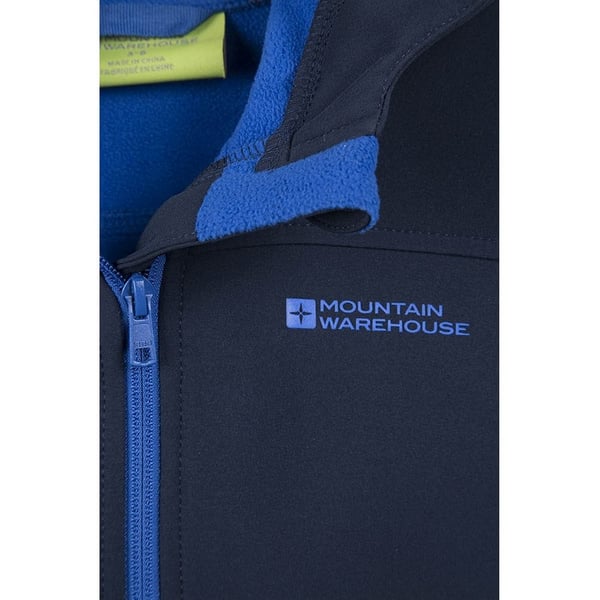 Mountain Warehouse Childrens/Kids Exodus Water Resistant Soft Shell Jacket