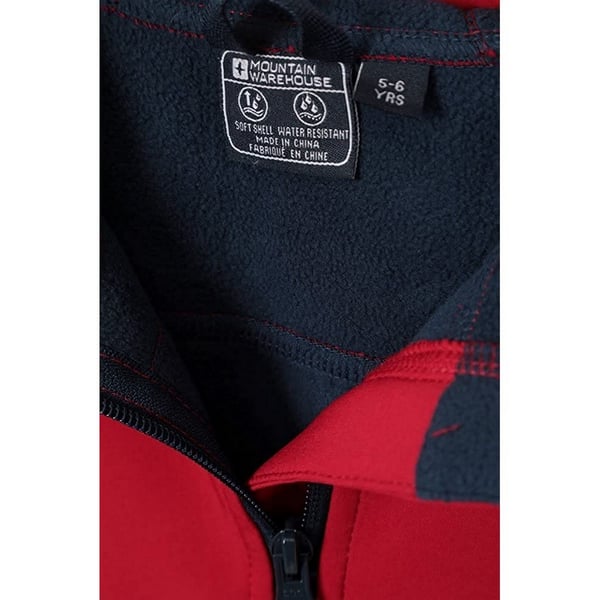 Mountain Warehouse Childrens/Kids Exodus Water Resistant Soft Shell Jacket