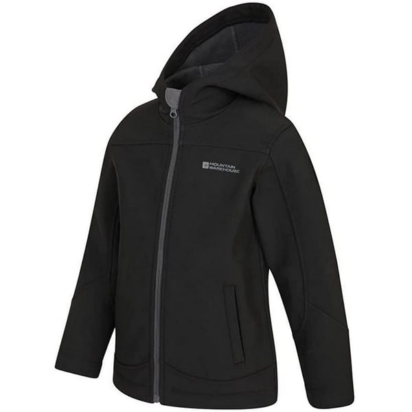 Mountain Warehouse Childrens/Kids Exodus Water Resistant Soft Shell Jacket