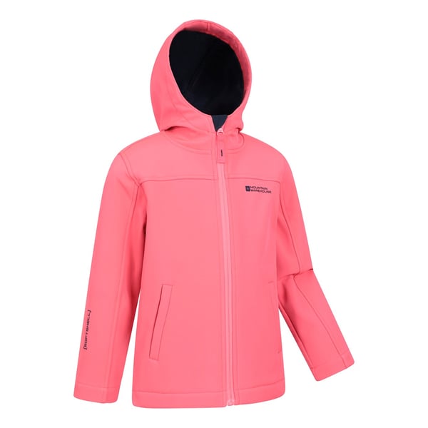 Mountain Warehouse Childrens/Kids Exodus Water Resistant Soft Shell Jacket