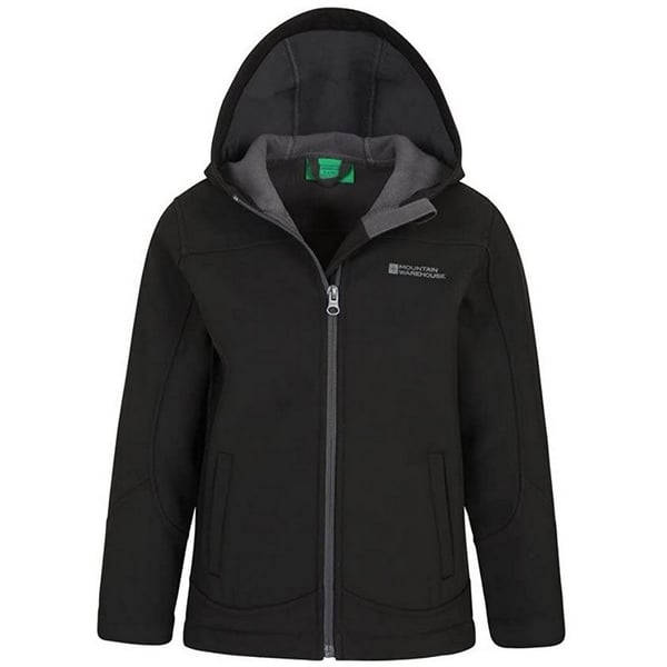 Mountain Warehouse Childrens/Kids Exodus Water Resistant Soft Shell Jacket