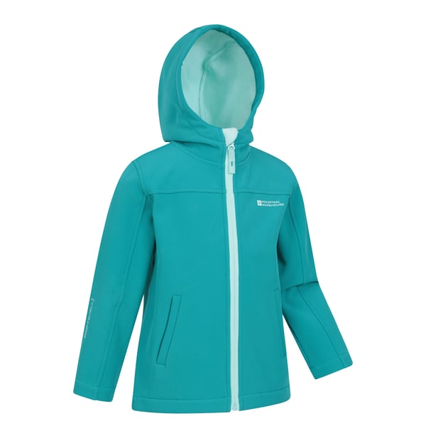 Mountain Warehouse Childrens/Kids Exodus Water Resistant Soft Shell Jacket