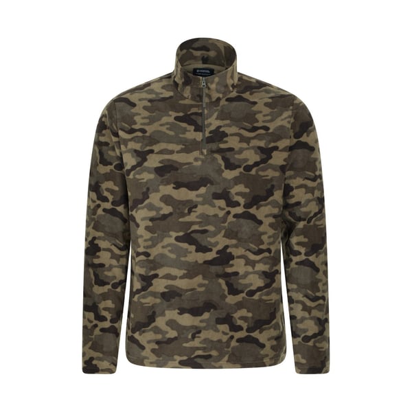 Mountain Warehouse Mens Camber II Half Zip Fleece Top