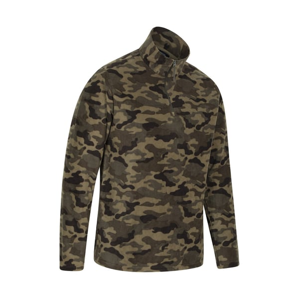 Mountain Warehouse Mens Camber II Half Zip Fleece Top