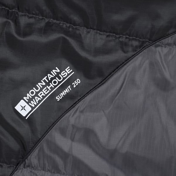 Mountain Warehouse Summit 250 Left Zip Mummy Sleeping Bag