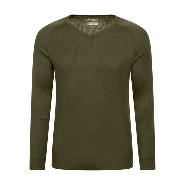 Mountain Warehouse Mens Talus V Neck Thermal Top Mountain Warehouse Mens Talus V Neck Thermal Top