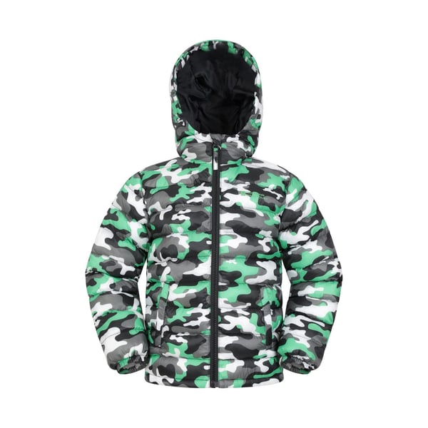 Mountain Warehouse Childrens/Kids Seasons Camouflage Padded Jacket