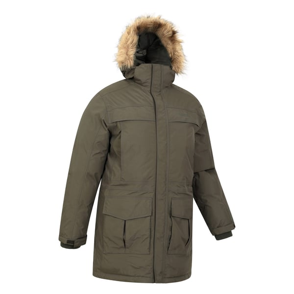 Mountain Warehouse Herr Antarctic Extreme Camo Dun Vattentät Jacka