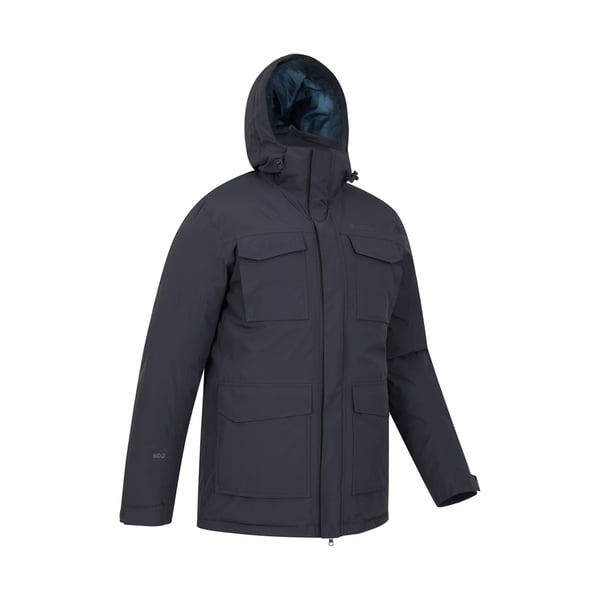 Mountain Warehouse Mens Concord Extreme Down Long Length Jacket