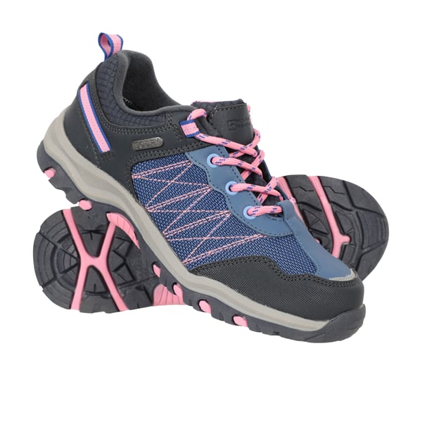 Mountain Warehouse Childrens/Kids Stampede Waterproof Suede Walking Shoes