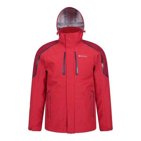 Mountain Warehouse Mens Zenith Extreme III 3 in 1 Padded Jacket