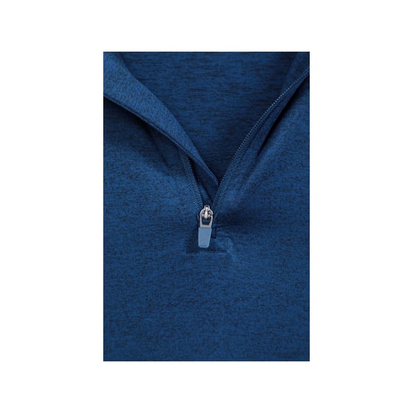 Mountain Warehouse Mens Echo Melange Recycled Half Zip Midlayer