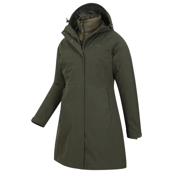 Mountain Warehouse Naisten Alaskan pitkä 3-in-1-takki