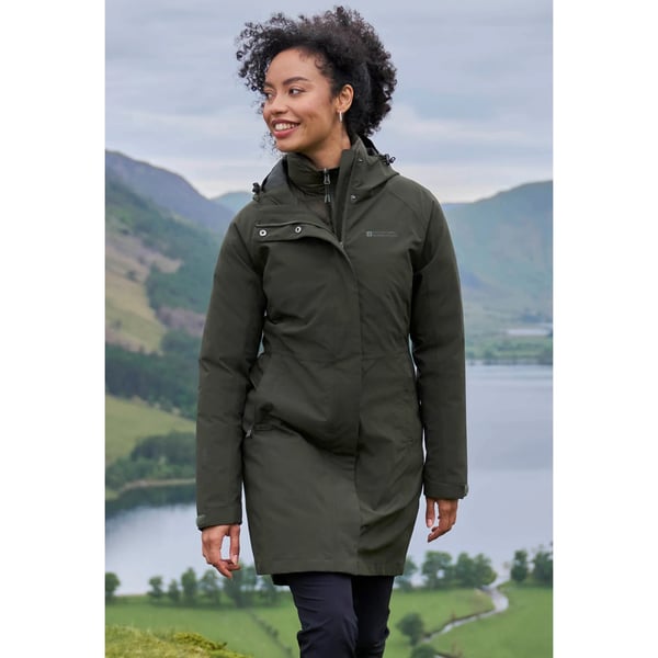 Mountain Warehouse Naisten Alaskan pitkä 3-in-1-takki