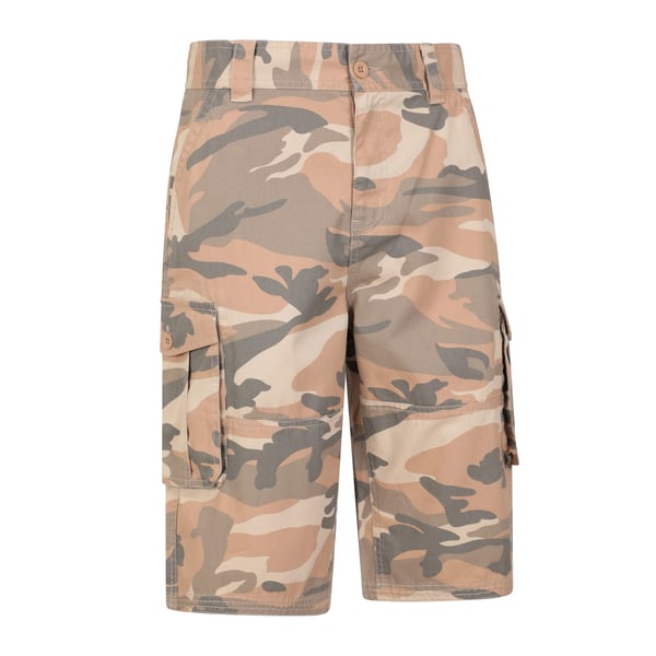 Mountain Warehouse Mens Camo Cargo Shorts