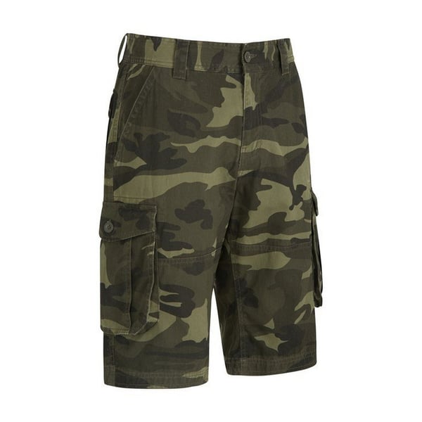 Mountain Warehouse Mens Camo Cargo Shorts