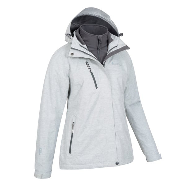 Mountain Warehouse Womens/Ladies Bracken Melange 3 in 1 Jacket