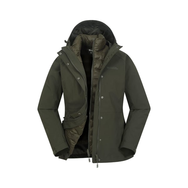 Mountain Warehouse Womens/Ladies Alaskan 3 in 1 Padded Jacket