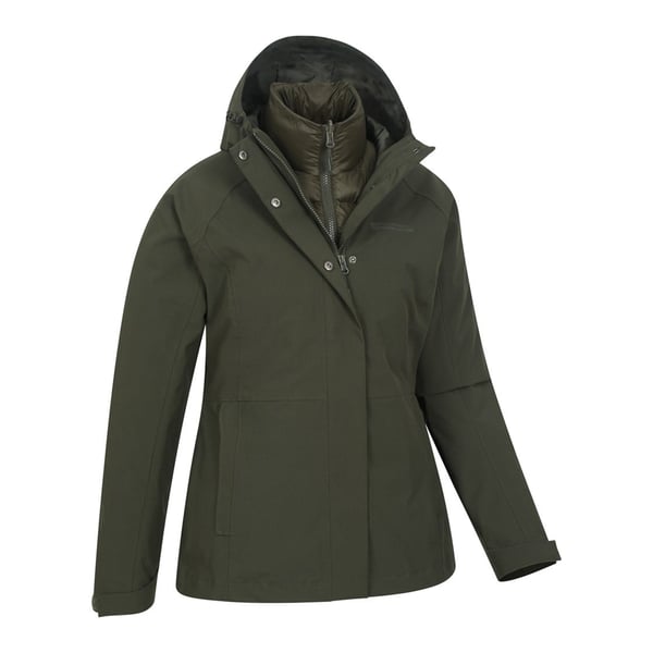 Mountain Warehouse Womens/Ladies Alaskan 3 in 1 Padded Jacket