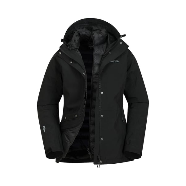 Mountain Warehouse Womens/Ladies Alaskan 3 in 1 Padded Jacket