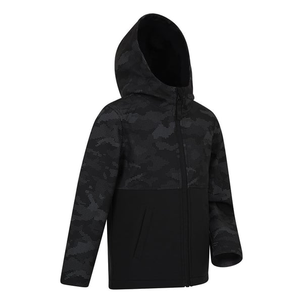 Mountain Warehouse Børn/Børn Exodus Camo Soft Shell Jacket