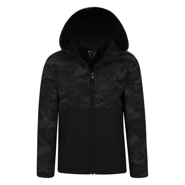 Mountain Warehouse Børn/Børn Exodus Camo Soft Shell Jacket